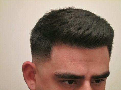 Classic crew cut with fade hairstyle for men using Layrite pomade, vintage hair by @layrite_gent Middle Aged Women Hairstyles, Wedge Hairstyles, Bouffant Hair, Instagram Hairstyles, Asymmetrical Hairstyles, Hairstyles With Glasses, Shoulder Hair, Cool Braid Hairstyles, Hair Styles 2017