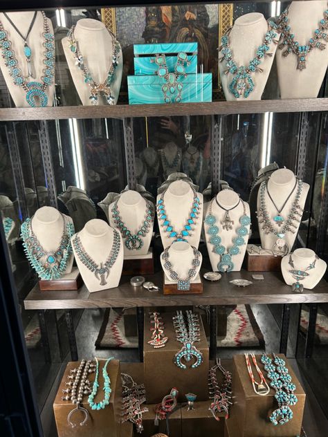 Western Jewelry Display, Torquise Jewelry, Western Wishlist, Fair Fits, Necklace Business, Western Fashion Jewelry, Jewelry Shop Display, Rodeo Jewelry, Turquoise Western