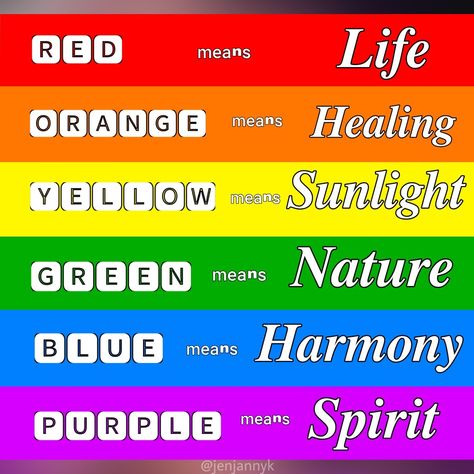 Every color in rainbow represents meaning. Rainbow Colors In Order, Rainbow Meaning, Hot Takes, Psychic Development Learning, Coffee Project, Bible Trivia, Godzilla Monsters, Red Meaning, Rainbow Photography