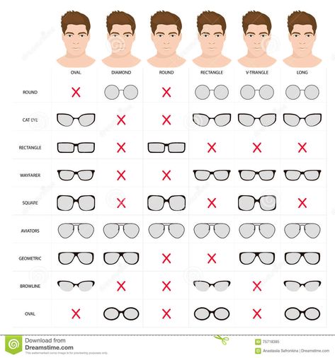 Man sunglasses shapes 5.. Illustration about glasses, eyeglasses, design, corrective, collection, circle, eyesight, male, glass, model, object, optical, oval, face, isolated - 75718385 Sunglass For Oval Face Men, Optical Frames For Men, Optical Glasses For Men, Men Fashion Glasses, Glasses Frame Men, Men Glasses Style Face Shapes, Fashion Glasses Men, Men’s Glasses Frames, Glasses For Diamond Face