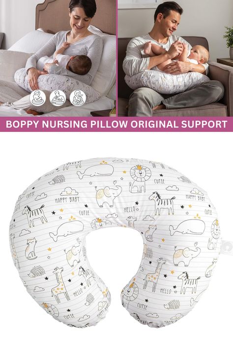 Boppy Nursing Pillow Original Support, White and Gold Notebook. Cover Fabric 65% Polyester, 35% Cotton Inner Fabric: 80% Polyester/20% Cotton. CREATED FOR COMFORT: Designed by a mom, this nursing pillow provides relief to your arms and back by lifting your baby to a more ergonomic position when breastfeeding, bottle feeding, and bonding. #MatchaGreenTea #MatchaPowder #HealthyLiving #Superfoods #TeaLovers Baby Boppy Pillow, Gold Notebook, Nursing Essentials, Boppy Nursing Pillow, Boppy Pillow, Nursing Pillows, Nursing Pillow Cover, Sarah Kay, Nursing Care