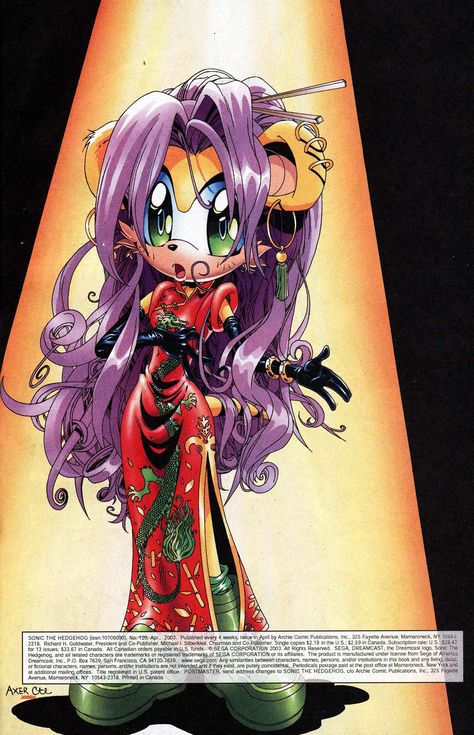 robotnikholmescomicblog: “  Not sure what this is a reference to, but gawd does Mina look great! ” I honestly always liked this Dragon dress. It doesn’t really make sense considering Mina has no Asian Characteristics but it looks really pretty. Mina Mongoose, Archie Sonic, Dragon Dress, Lion Dragon, Subway Surfers, Hedgehog Art, Sonic Fan Art, Archie Comics, Sonic Art