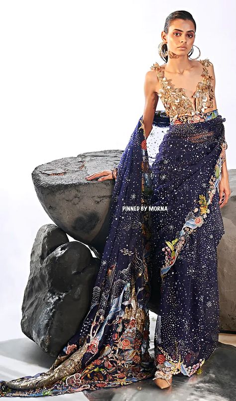 Rahul Mishra Couture, Rahul Mishra Saree, Rahul Mishra Lehenga, Asap Outfit, Rahul Mishra, Best Party Dresses, Bridal Lehenga Collection, Fancy Sarees Party Wear, Indian Fashion Saree