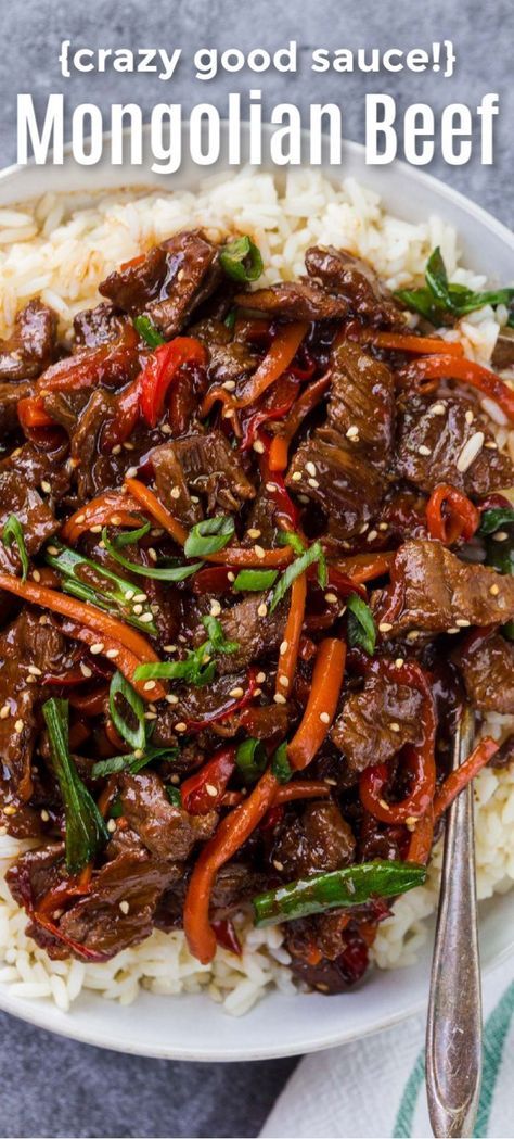 Mongolian Beef Recipe, Mongolian Beef Recipes, Cibo Asiatico, Chinese Recipe, Mapo Tofu, Chinese Cooking Recipes, Meat Markets, Takeout Food, Mongolian Beef