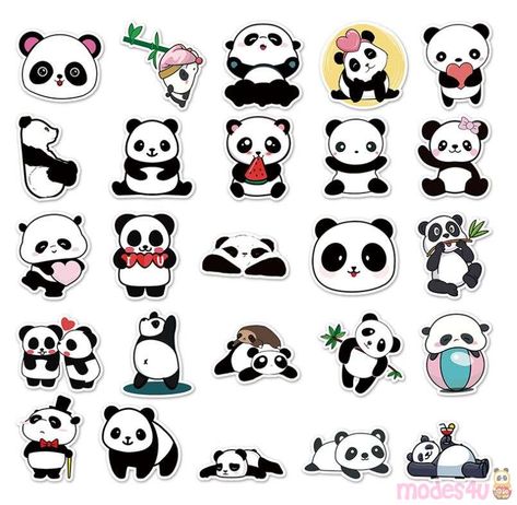 Auto Cartoon, Cute Panda Cartoon, Cool Graffiti, Panda Mignon, Panda Lindo, Diy Projektit, Kawaii Panda, Cartoon Panda, Diy Bricolage