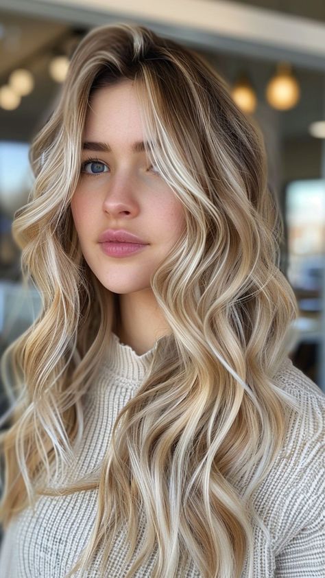 30 Balayage Hair Color Ideas to Refresh Your 2024 Style Medium Length Wavy Hair, Fall Blonde Hair, Blonde Hair Transformations, Blonde Hair Inspiration, Hair Color Techniques, Balayage Hair Blonde, Hair Color Balayage, Summer Hair, Blonde Balayage