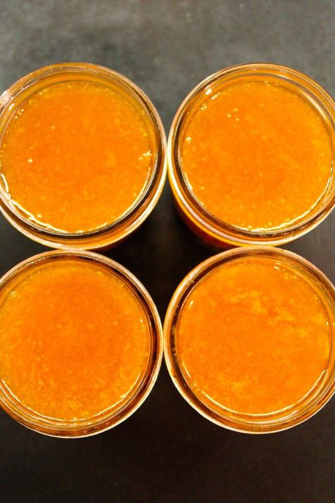 Apricot Butter Recipe, Kaleb Wyse, Apricot Butter, Fruit Butters, Apricot Jam Recipes, Easy Strawberry Jam, Compound Butters, Fruit Butter, Wyse Guide