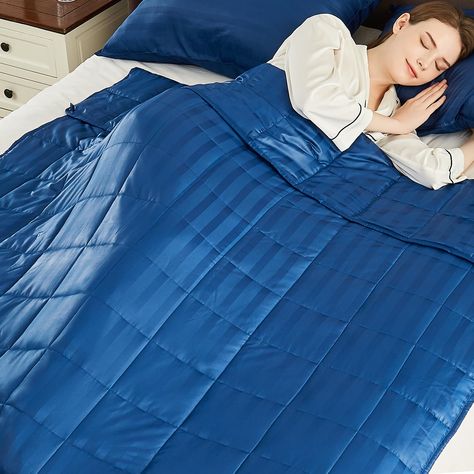 PRICES MAY VARY. 【PREMIUM MATERIALS】Anfie Weighted Blanket are made of ultra quality polyester and filled with 0.8-1 mm non-toxic hypo-allergenic glass beads,Comfortable, soft and breathable,We produce the weighted blanket comforters with skin-friendly fabrics and green glass beads. 【EXQUISITE WORKMANSHIP】We have been committed to the production and sales of gravity blankets, and strictly control the craftsmanship and details of gravity blankets and we use high-strength sewing thread, which is v Heavy Blanket, Weighted Blanket, Cotton Blankets, Sewing Thread, Bed Blanket, Soft Blankets, Quilt Sets, Bed Throws, Body Weight