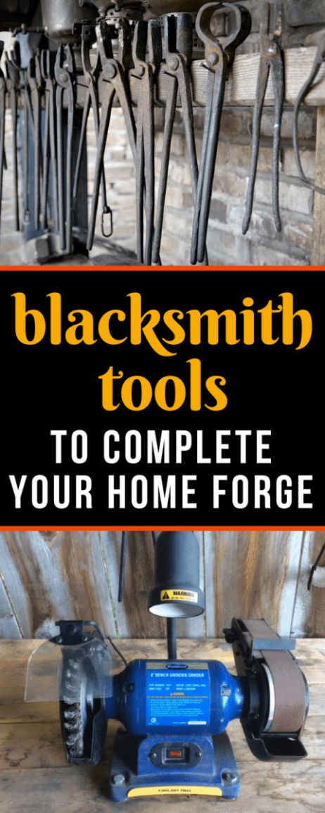 blacksmith tools to complete your home forge Home Forge, Diy Forge, Forging Tools, Blacksmith Forge, Blacksmith Tools, Anvils, Blacksmith Projects, Metal Working Projects, La Forge