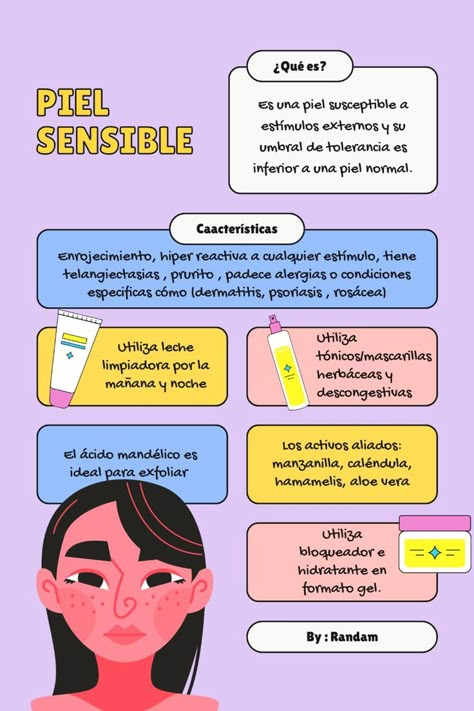 piel sensible, skin care, cuidado facial, tips skin care Pinterest Makeup, Tips Skincare, Life Experience, Personal Hygiene, Beauty Skin Care Routine, Cosmetology, Life Experiences, Fitness Beauty, Glow Up?