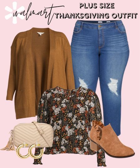 Fall Outfits For Plus Size, Outfits For Plus Size Women, Realistic Fashion, Holiday Outfit Inspiration, Walmart Outfits, Women's Plus Size Jeans, Colour Combinations Fashion, Casual Outfits For Moms, Plus Size Fall Outfit