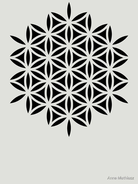 Simple Sacred Geometry, Sacred Geometry Aesthetic, Life Flower Tattoo, Flower Of Life Tattoo Design, Flower Of Life Wallpaper, Flower Of Life Stencil, Metatrons Cube Sacred Geometry, Sacred Geometry Art Mandalas, Flower Of Life Mandala