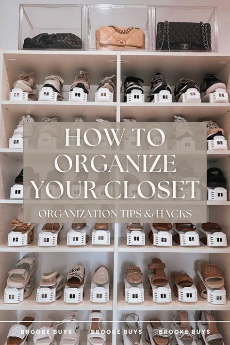 Upgrade your closet organization with smart ideas and storage solutions. Find the best closet organizers with drawers and practical storage for shoes, bags, belts, and clothes. Transform your bedroom with these essential Amazon finds. Get organized today! Storage Ideas Closet, Storage For Shoes, Make A Closet, How To Organize Your Closet, Best Closet Organization, Ideas Closet, Closet Organizer With Drawers, Clear Storage Bins, Organize Your Closet