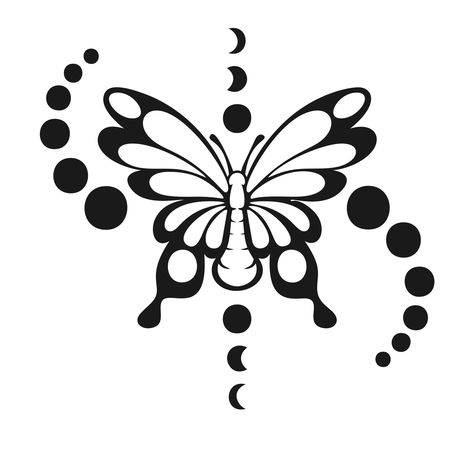 Celestial Butterfly, Window Wall Art, Stick Drawings, Butterfly Decal, Flash Sheet, Tattoo Flash Sheet, Wall Art Floral, Silhouette Stencil, Hydro Flask