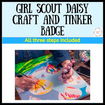 Girl Scout Daisy Craft and Tinker Badge Scout Camping Activities, Selling Girl Scout Cookies, Daisy Troop, Scout Mom, Girl Scout Badges, Girl Scout Daisy, Girl Scout Activities, Girl Scout Camping, Daisy Scouts