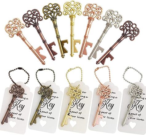 Wine Opener Wedding Favor, Key Wedding Favors, Housewarming Party Decorations, Wedding Bottle Opener Favors, Wedding Bottle Opener, Key Bottle Opener, Shower Party Favors, Bridal Shower Party Favors, Wedding Favors And Gifts