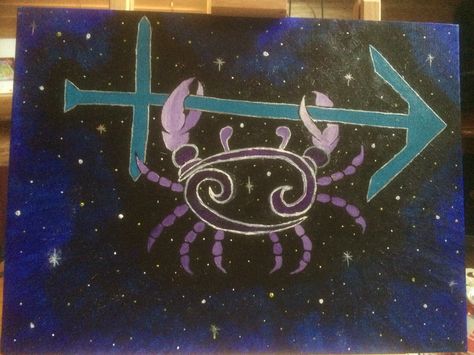 Sagittarius Painting, Fire Painting, Simple Canvas Paintings, Canvas Paintings, Acrylic Paints, Acrylic Painting, Canvas Painting, Arts And Crafts, Paintings