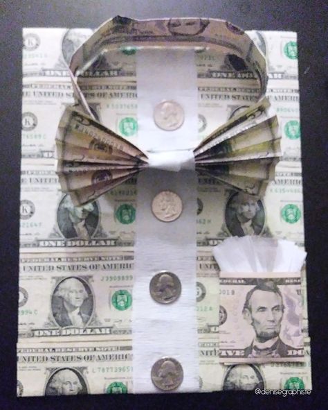 {Pin-Spired} Men’s Money Dress Shirt – niecynotes – Creative Lifestyle Blog Encouraging a Positive Attitude Money Origami Tutorial, Diy Graduation Decorations, Money Cakes, Christmas Bazaar Crafts, Gift Wrapping Tutorial, Money Dress, Easy Fathers Day Craft, Money Shirt, Pastor Appreciation