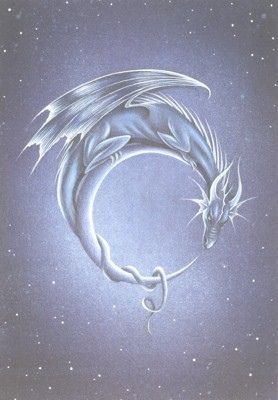 Moon Dragon by Sirenic Angel, via Flickr- my next tattoo? Moon Dragon, Dragon Moon, Yin Yang Tattoos, Dragon's Lair, Fairy Dragon, Beautiful Dragon, Seni 3d, Dragon Pictures, Dragon Artwork