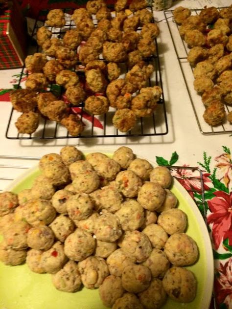 Blue And Gold Sausage Recipes, Blue And Gold Sausage, Sausage Ball, Sausage Balls Recipe, Jimmy Dean Sausage, Sausage Balls, Family Cookbook, Baking Mix, Balls Recipe