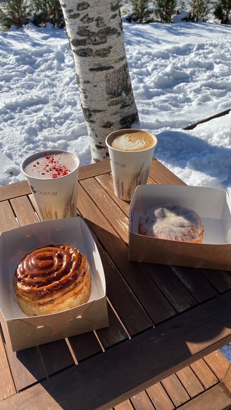 Winter In Estonia, Coffee Shop Winter Aesthetic, Winter Pastries, Winter Coffee Aesthetic, Stockholm Snow, Snow And Coffee, Tallinn Winter, Estonia Aesthetic, Estonia Winter