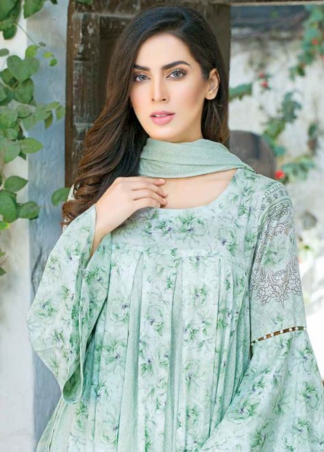 Five Star Classic Lawn Volume 3 2019 Collection | Five Star Lawn Volume 3 2019 | Sanaulla Online Store Kurti Sleeves Design, Girls Dresses Sewing, Frock Fashion, Pakistani Fashion Casual, Pakistani Dresses Casual, Pakistani Fashion Party Wear, Girls Frock Design, Salwar Kamiz, Dress Neck Designs