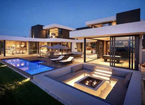 Steyn City, South African Homes, Plan Villa, A Modern House, Best Modern House Design, Modern Contemporary Homes, Modern Mansion, Luxury Homes Dream Houses, Bedroom House