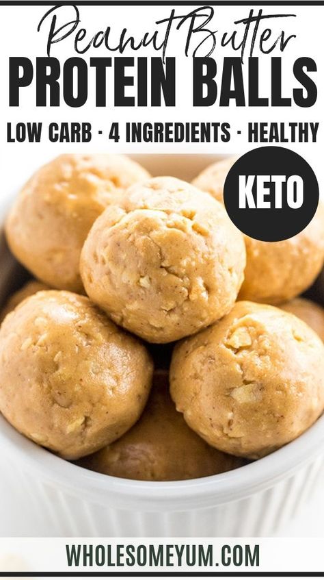 Protein Balls With Protein Powder, Protein Balls Recipe, Peanut Butter Protein Balls, Protein Balls Recipes, Peanut Butter Snacks, Low Carb Peanut Butter, Boiled Egg Diet Plan, Low Carb Protein, Protein Balls