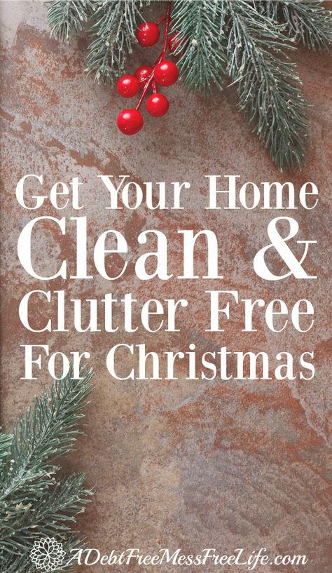 Christmas is coming! Now is the time to get your home clean and organized before the holiday rush! Give your family the gift of a clean and clutter free home! Christmas Cleaning Checklist, Christmas Cleaning, Holiday Cleaning, Christmas Is Over, Christmas Organization, Clutter Free Home, Christmas Planning, Holiday Planning, Declutter Your Home