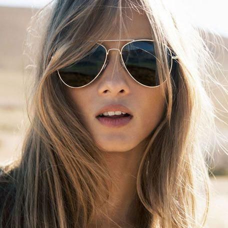 Beach Curls, Kacamata Fashion, Aviators Women, Sunglasses Women Aviators, Aviator Glasses, Pilot Sunglasses, Looks Black, Ray Ban Aviators, Retro Sunglasses