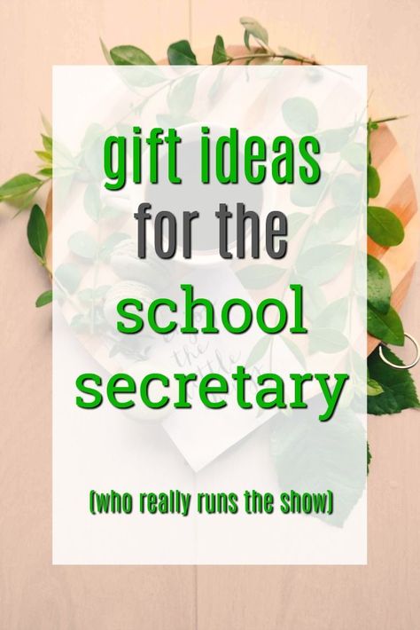 Gift Ideas for the School Secretary | Thank you gifts for the high school admin team | Presents for the elementary school office staff | Creative Christmas gifts for the school secretary | ways to show appreciation | tips for a secretary | administrative professional gifts | office manager presents | thanks to administrators Christmas Gifts For Secretaries, Secretary Gifts Administrative Assistant, Office Staff Appreciation Ideas, Administrative Professionals Day Ideas, Secretary Gift Ideas, School Secretary Office, Elementary School Office, School Secretary Gifts, Ways To Show Appreciation