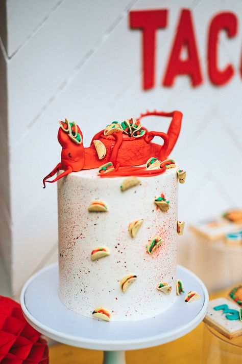 Dragons Love Tacos Party Cake, Dragons Loves Tacos Party, Dragon Taco Party, Dragon Loves Tacos Party, Dragons Love Tacos Cake, Dragons Love Tacos Birthday Party, Tacos Birthday, Dragons Love Tacos Party, Primary Color Palette