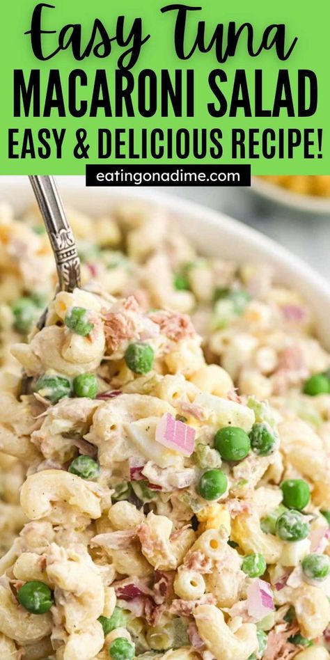 Tuna Macaroni Salad, What Is Healthy Food, Best Macaroni Salad, Easy Macaroni, Tuna Salad Pasta, Easy Pasta Salad Recipe, Macaroni Salad Recipe, Tuna Salad Recipe, Lost 100 Pounds