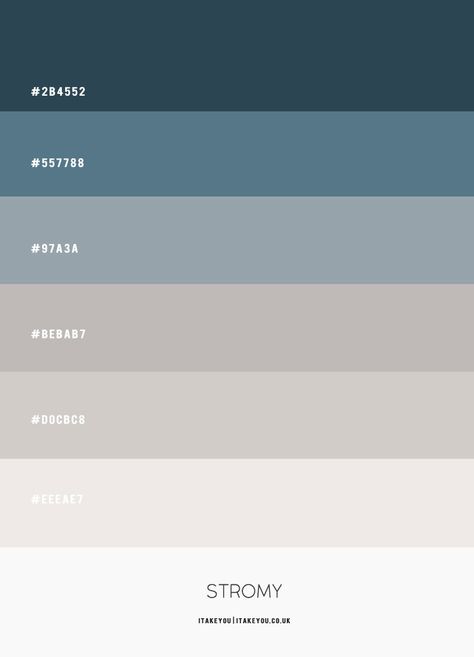 Bluish Grey Color Palette, Blue Grey Combination, Colour Palette Grey Blue, Deep Blue Colour Palette, Smokey Grey Paint Colors, Greys And Blues Palette, Slate Blue Palette, Grey Blue White Color Palette, Grey And Blue Colour Palette