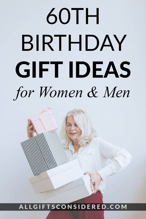 Clever and classic gift ideas that men and women in their 60s will cherish Birthday 60th Ideas For Women, Ideas For 60th Birthday Gift For Woman, Gifts For A 60 Year Old Woman, 60 Birthday Gifts For Woman, Woman’s 60th Birthday Ideas, 60th Birthday Ideas For Best Friend, Birthday Gifts For 60 Year Old Woman, 60th Birthday Ideas For Mom Gift, Gift For 60th Birthday Woman