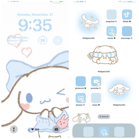 Cinnamoroll Ios14 Layout, Cinnamoroll Homescreen Layout, Cinnamoroll Phone Theme, Lockscreen And Homescreen Wallpaper, Lockscreen And Homescreen, Capas Minecraft, Tapeta Z Hello Kitty, Funny Lockscreen, Cute Home Screens