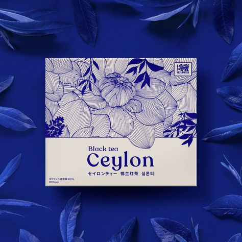 Tea Package Design, Visuell Identitet, Tea Packaging Design, Desain Ui, Ceylon Tea, Tea Brands, Box Packaging Design, Tea Packaging, Food Packaging Design