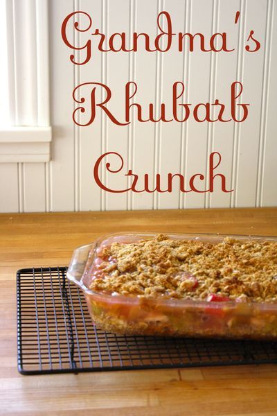 Rubarb Crisp, Rhubarb Ideas, Recipes Rhubarb, Rhubarb Crunch, Rhubarb Dessert, Crunch Recipe, Rhubarb Desserts, Rhubarb Crisp, Rhubarb Crumble