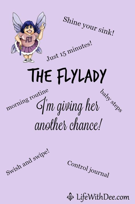 I'm giving The FlyLady and her methods another chance. Fly Lady Method, Fly Lady Zones, Fly Lady Printables, Fly Lady Cleaning Schedule Printable, Fly Lady Cleaning Schedule, Fly Lady Control Journal, Flylady Cleaning Schedule, Simple Homemaking, Fly Lady Cleaning