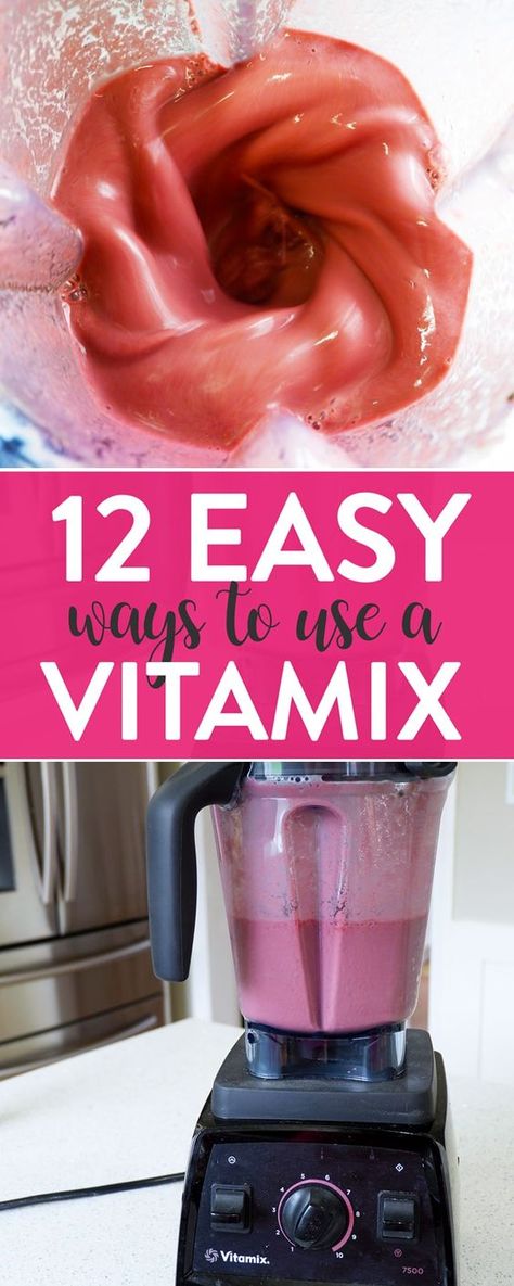 12 easy ways to use a Vitamix. Different Vitamix uses complete with some Vitamix recipes from The Bewitchin' Kitchen. Vitamix Healthy Recipes, Vitamix Juice, Vegan Vitamix Recipes, Vitamix Food Processor, Vitamix Juice Recipes, Vitamix Ice Cream, Vitamix Soup Recipes, Vitamix Soup, Vitamix Smoothies