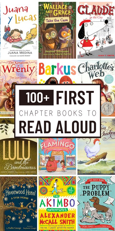 First Chapter Books to Read Aloud - Everyday Reading Books To Start Reading, First Chapter Books, Read Aloud Chapter Books, Kids Chapter Books, Easy Chapter Books, Read Together, Reading Aloud, Toddler Schedule, Books Library