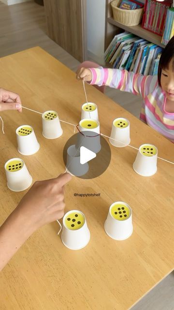 Paper Cup Games For Kids, Games For Classroom Fun, Activity Numbers For Kids, Paper Cup Games, Number 10 Activities For Preschool, Cup Activities For Kids, Cup Games For Kids, Group Activity For Kids Preschool, Numbers Games For Kids