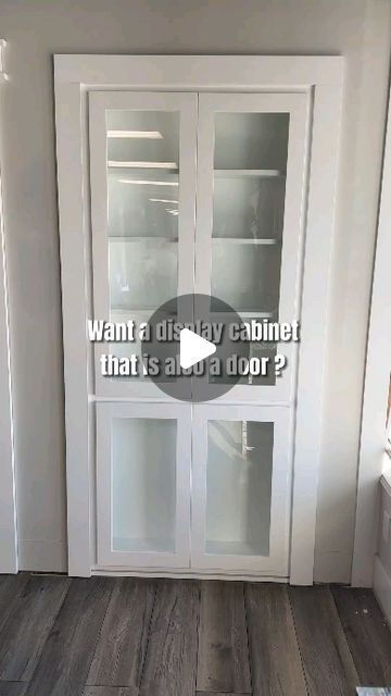 Murphy Door Cabinet, Pantry Murphy Door, Murphy Door Pantry, The Murphy Door, Mirror Cupboard, Pantry Closet Design, Murphy Door, Hidden Doors, Would You