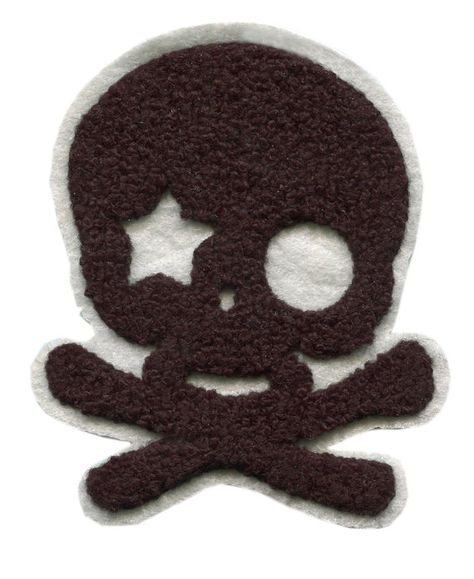 ***Always Fantastic Quality***  smART-patches.com is the patch specialist! You are looking at a VERY unique chenille skull patch. It is 10cm x 8cm. (4 inches x 3.2 inches) Its a good size patch and would look great on your jacket, parka, backpack, messenger bag, etc. Im an American working in Vietnam, these patches are of the finest quality. Thanks for looking, please feel free to email me with any questions. I use only the finest threads and fabrics to create each patch. If you wish to purch... Scene Patches, Handmade Patches, Diy Pants, Band Patches, Skull Patch, Skull Pin, Backpack Patches, Star Eyes, Cute Patches