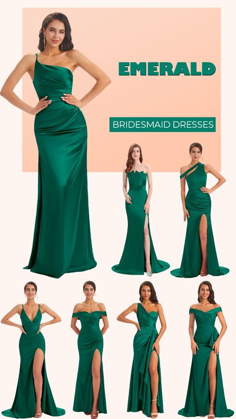 Off The Shoulder Satin Bridesmaid Dresses, Same Bridesmaid Dress Different Colors, Trend Party Dress, Satin Dresses Bridesmaid, Bridalmaids Dresses, Bridesmaid Dresses Sleeveless, Shiny Bridesmaid Dresses, Satin Dress For Bridesmaid, Satin Dresses Design