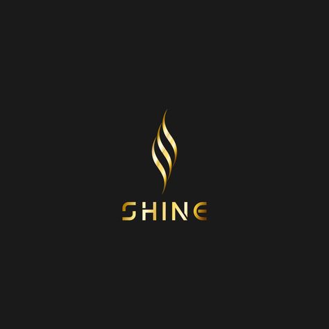 Shine Logo Design, Clothing Line Logos, Shine Logo, Logo Cafe, Sky Logo, Candle Logo, Cosmetic Logo, Beautiful Logos Design, Diamond Logo