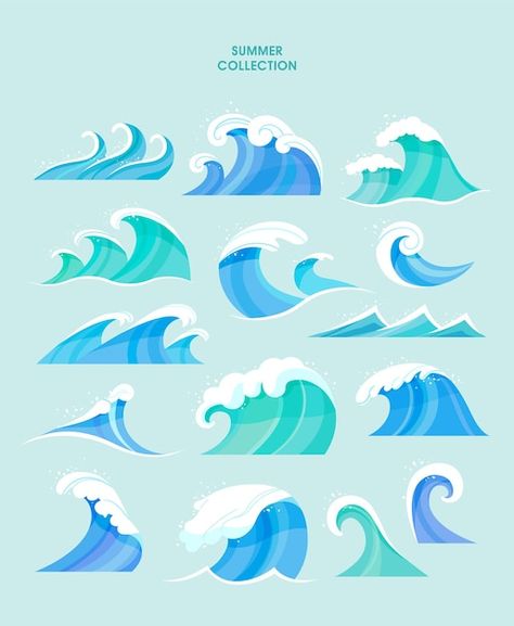 Ocean Wave Drawing, Wave Drawing, Whale Decor, Wave Illustration, Waves Vector, Water Illustration, Water Drawing, Event Poster Design, 카드 디자인