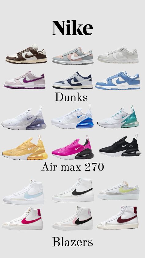 Nike shoes #dunks #wishlist #blazers #airmax270 #trendy #fyp Nike Shoes Dunks, Shoes Dunks, Nike Blazers, Cute Nike Shoes, Cute Nikes, Nike Blazer, Nike Shoes, Blazer, Nike