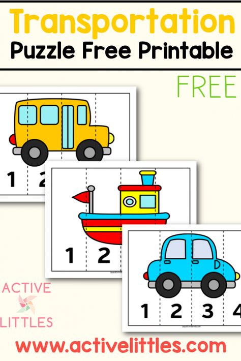 Transportation Free Printable for kids Prek Lessons, Transportation Preschool Activities, Transportation Theme Preschool, Transportation Worksheet, Transportation Unit, Transportation Activities, Transportation Crafts, Transportation Preschool, Learning Printables