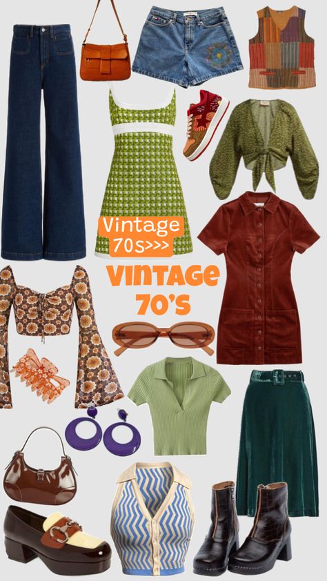 Haha i love vintage 70s Outfits 70s Style, 70’s Outfit, 70s Inspired Outfits, 70 Outfits, Moda Hippie, Fest Outfits, Outfits 70s, Mode Hippie, 70s Inspired Fashion